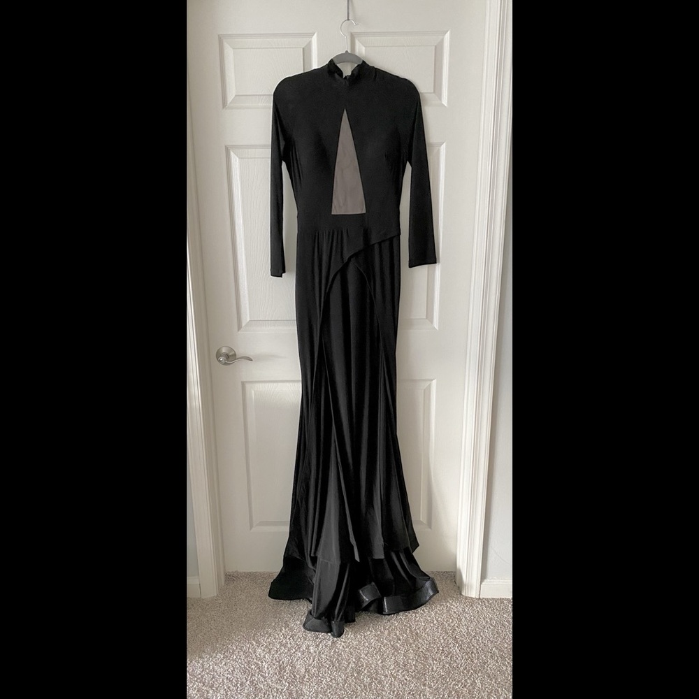 Jessica Angel black formal dress. Size Medium.